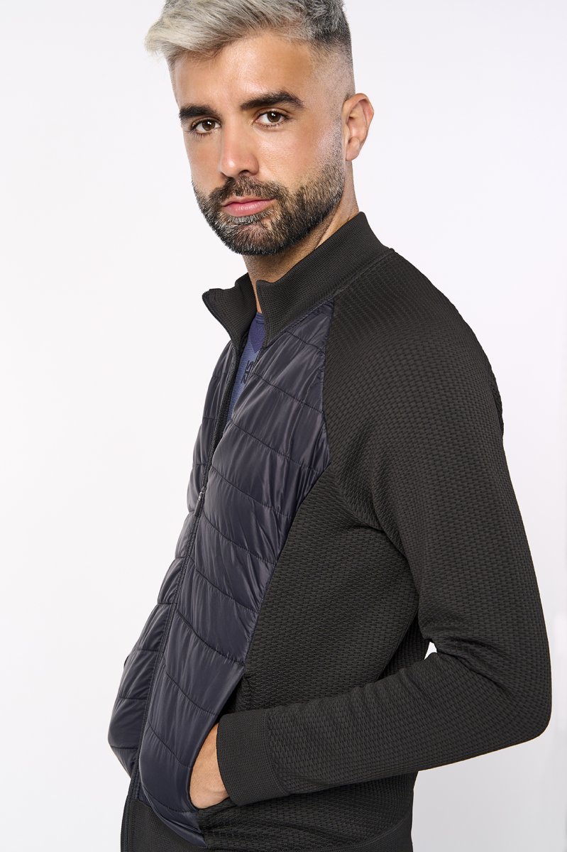 VARAN · Chaqueta técnica acolchada para frío y outdoor | Negro - Imagen 6