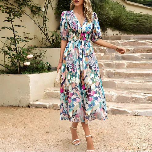 Leona | Elegante vestido midi - Imagen 8