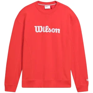 Sudadera Wilson Infrared Padel Team CrewNeck