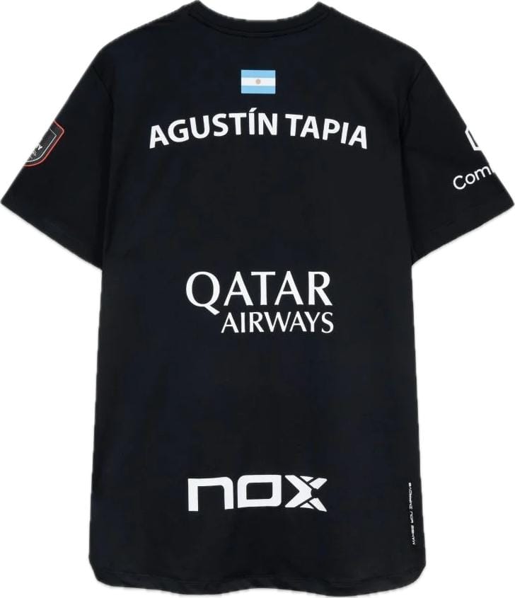 Camiseta Sponsors Nox Agustin Tapia 2026 Negro - Imagen 3
