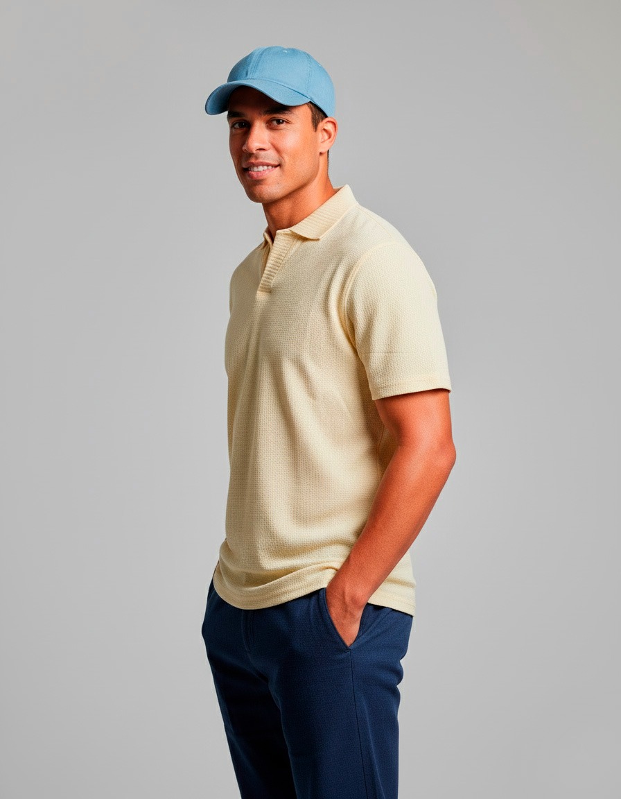 Remera Estilo Polo - Imagen 5