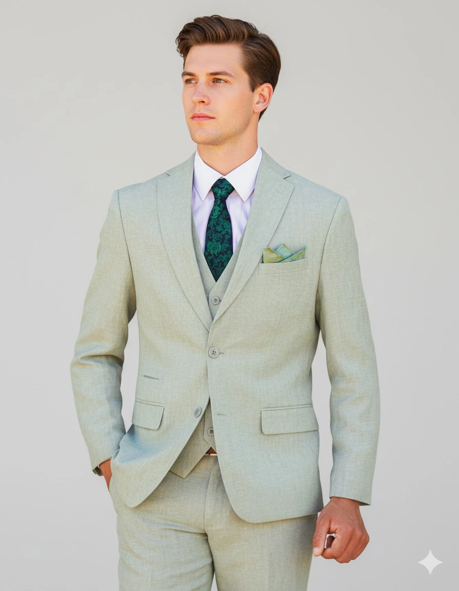 Therno Verde en Lino - Imagen 3