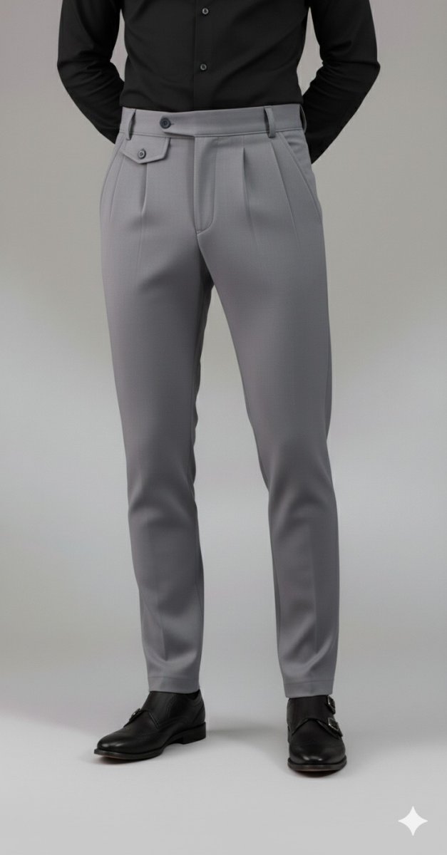 Pantalón Gurkha Gris - Imagen 2