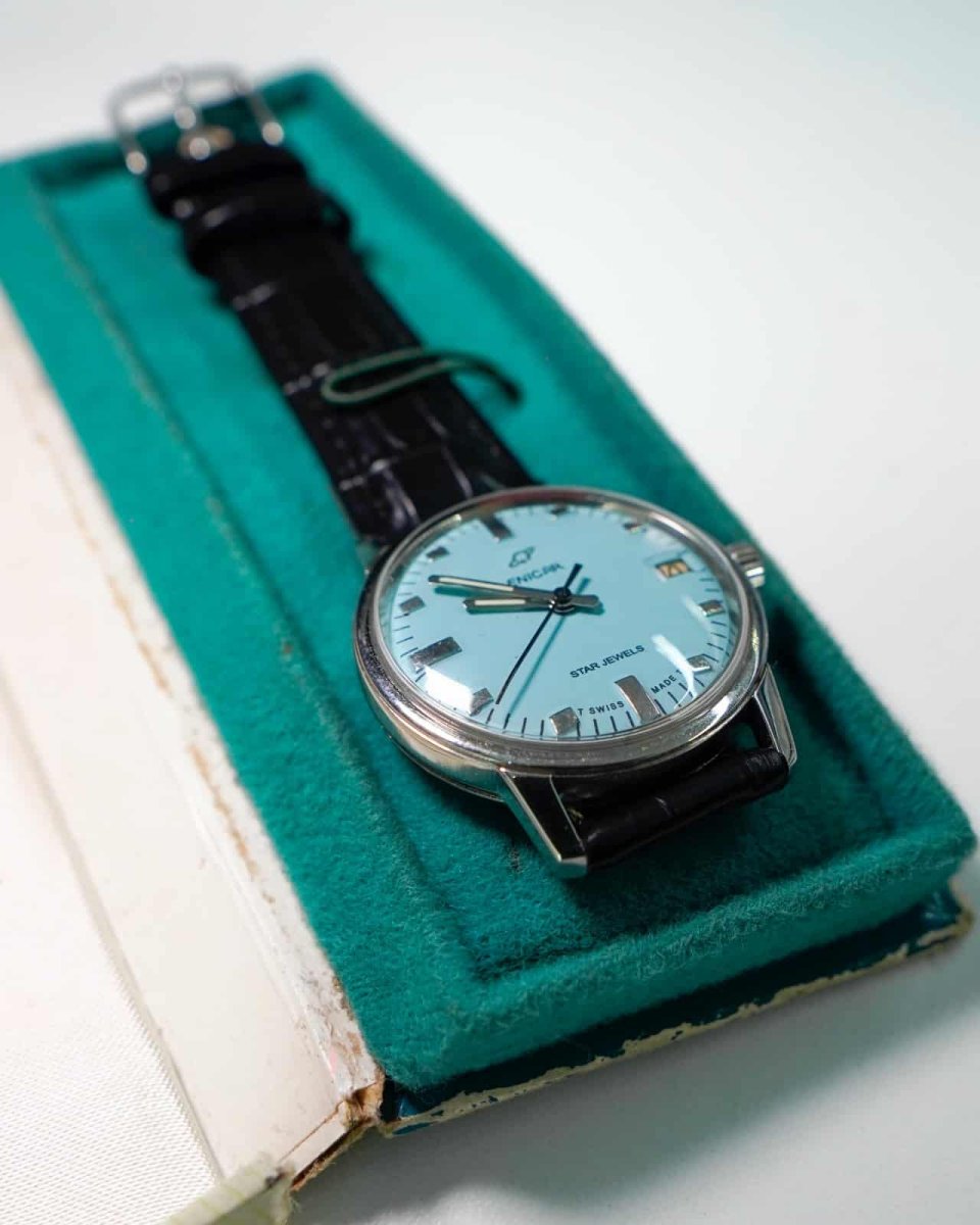 Reloj Enicar vintage original | Reloj suizo clásico - Imagen 4