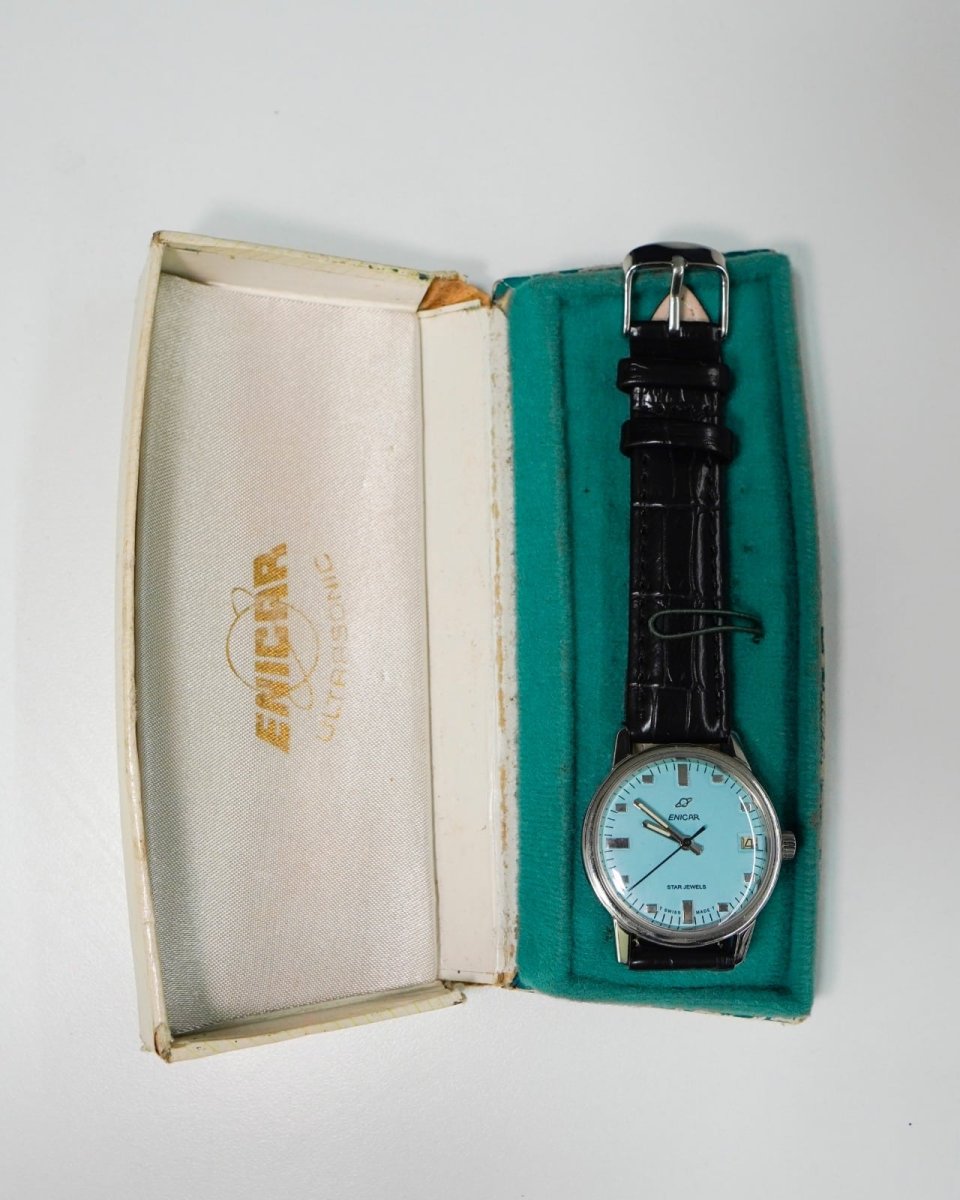 Reloj Enicar vintage original | Reloj suizo clásico - Imagen 5