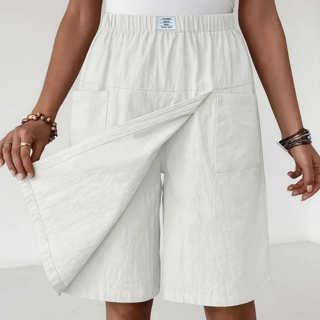 Jennie | Falda corta con envoltura para Mujer - Imagen 4
