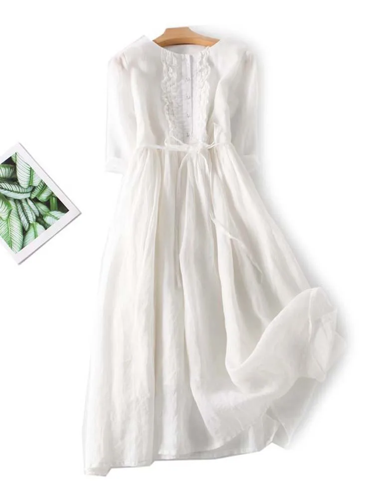 Arya - Vestido vintage con elegancia atemporal para Mujer - Imagen 5