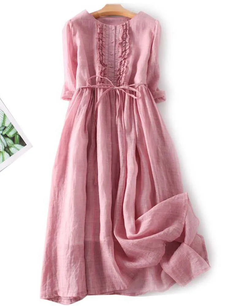 Arya - Vestido vintage con elegancia atemporal para Mujer - Imagen 4