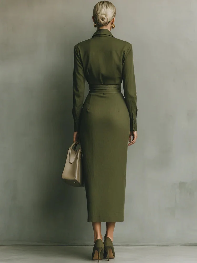 Narelle - Vestido Elegante Envolvente - Imagen 5