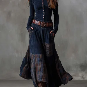 Azucena -  Vestido con cinturón