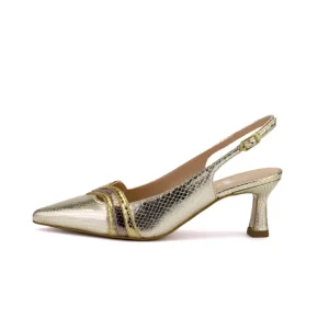 Zapato Tapei Oro