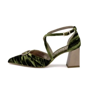 Zapato Mafle Verde Muschio