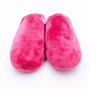 Zapatillas infantiles en algodon pelito y suela de goma