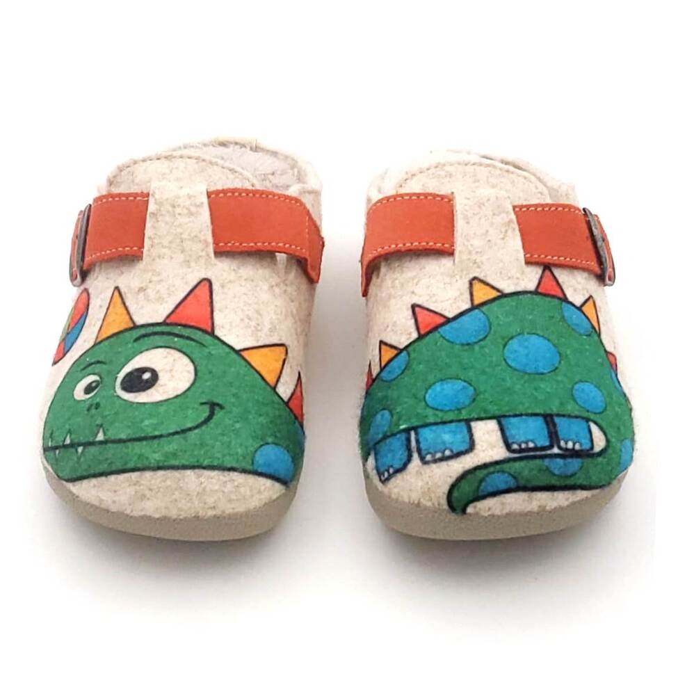 Zapatilla Descalza Dinosaurio - Imagen 2