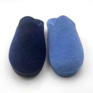 Zapatilla De Casa Descalza Toalla Cuña