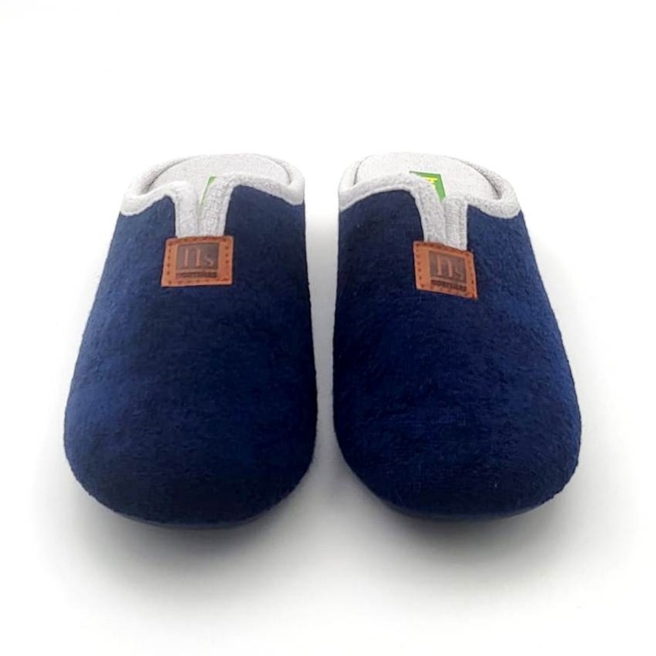 Zapatilla sin talón de toalla con plantilla de descanso - Imagen 3