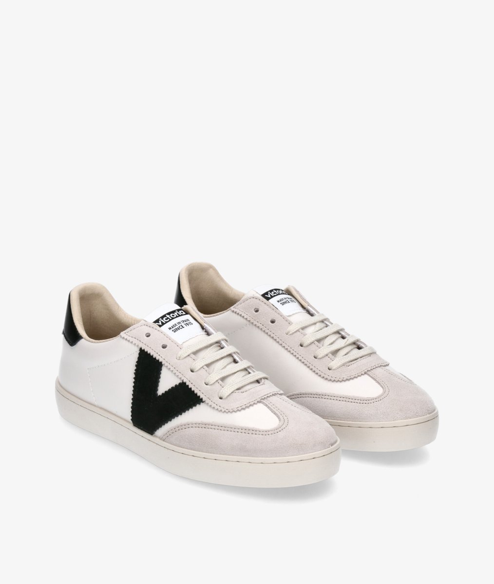 Zapatilla de piel Berlín efecto piel y serraje - Imagen 2