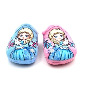 Zapatilla infantil abierta con suela antideslizante con dibujos de FROZEN