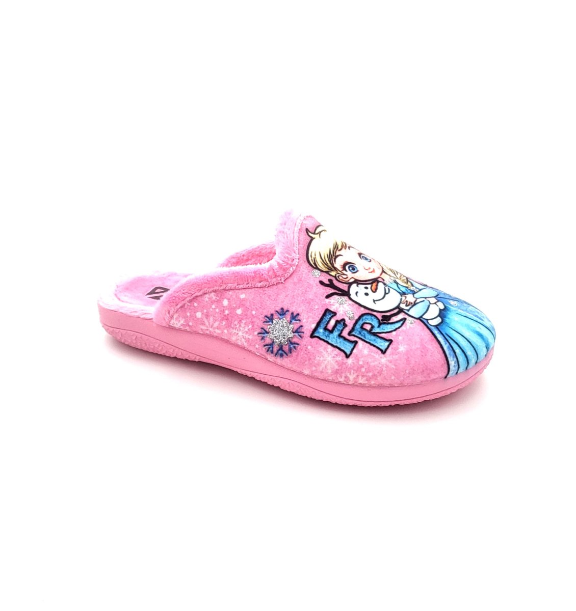Zapatilla infantil abierta con suela antideslizante con dibujos de FROZEN - Imagen 4