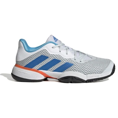 Zapatillas Adidas Barricade K Azul/Naranja/Blanco - Imagen 6