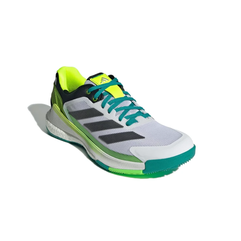 Zapatillas Adidas Crazyquick Boost Cloud White/Core Black/Lime Burst - Imagen 2