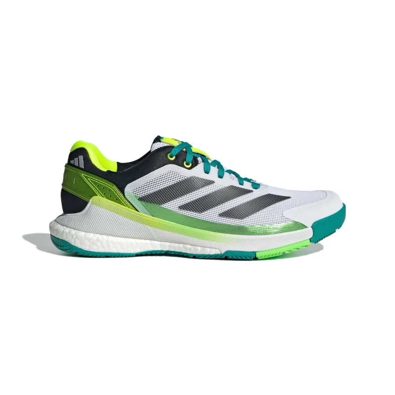 Zapatillas Adidas Crazyquick Boost Cloud White/Core Black/Lime Burst - Imagen 6