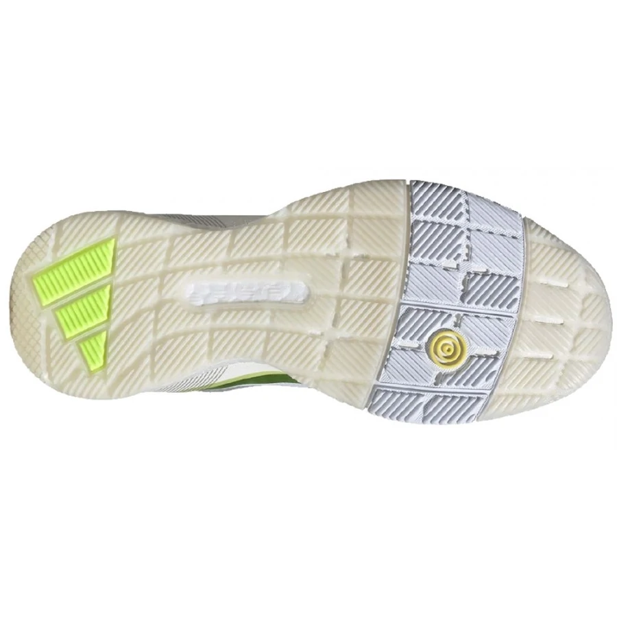 Zapatillas Adidas Crazyquick Boost Padel W Blancas/Verdes 2025 - Imagen 4