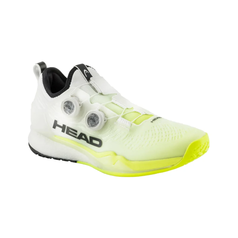 Zapatillas Head Endure Pro BOA Blancas/Amarillo Fluor 2025 - Imagen 2