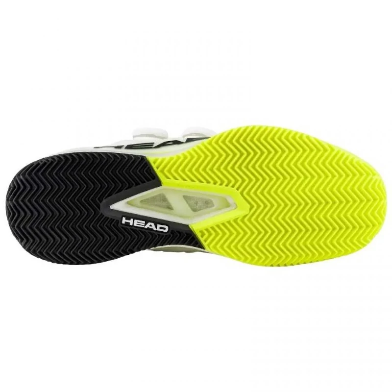 Zapatillas Head Endure Pro BOA Blancas/Amarillo Fluor 2025 - Imagen 4
