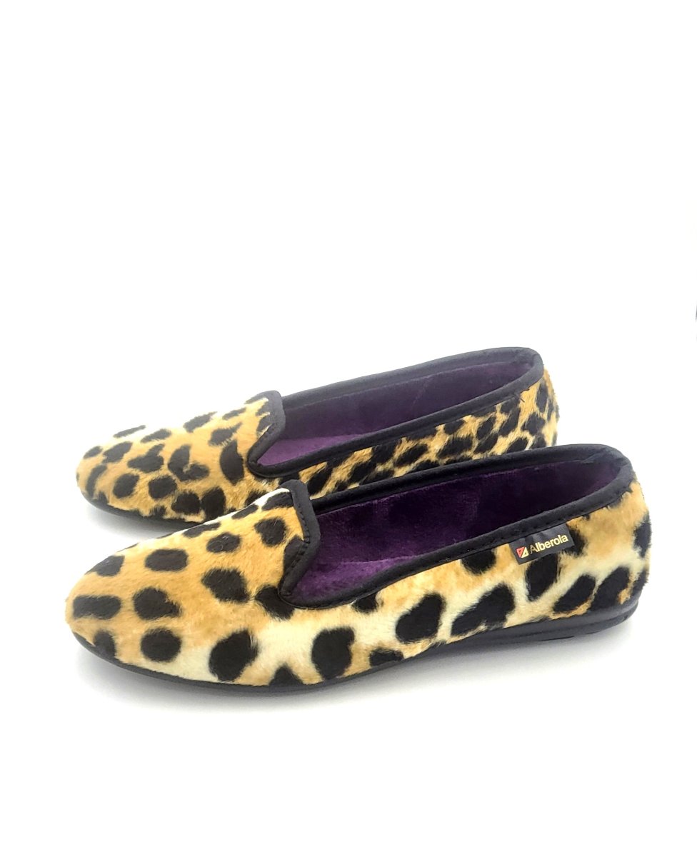 Zapatilla de casa para mujer cerrada LEOPARDO - Imagen 4