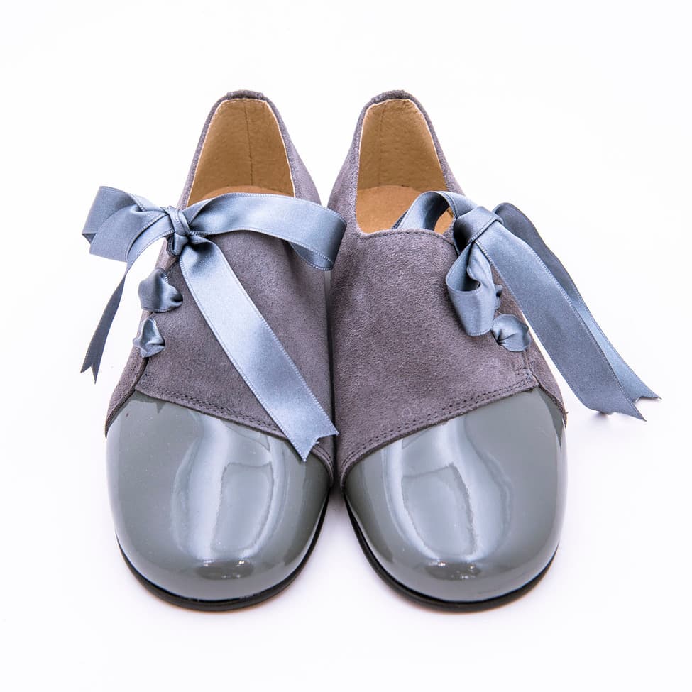 Zapato Combinado Ante y Charol Cordón - Imagen 5