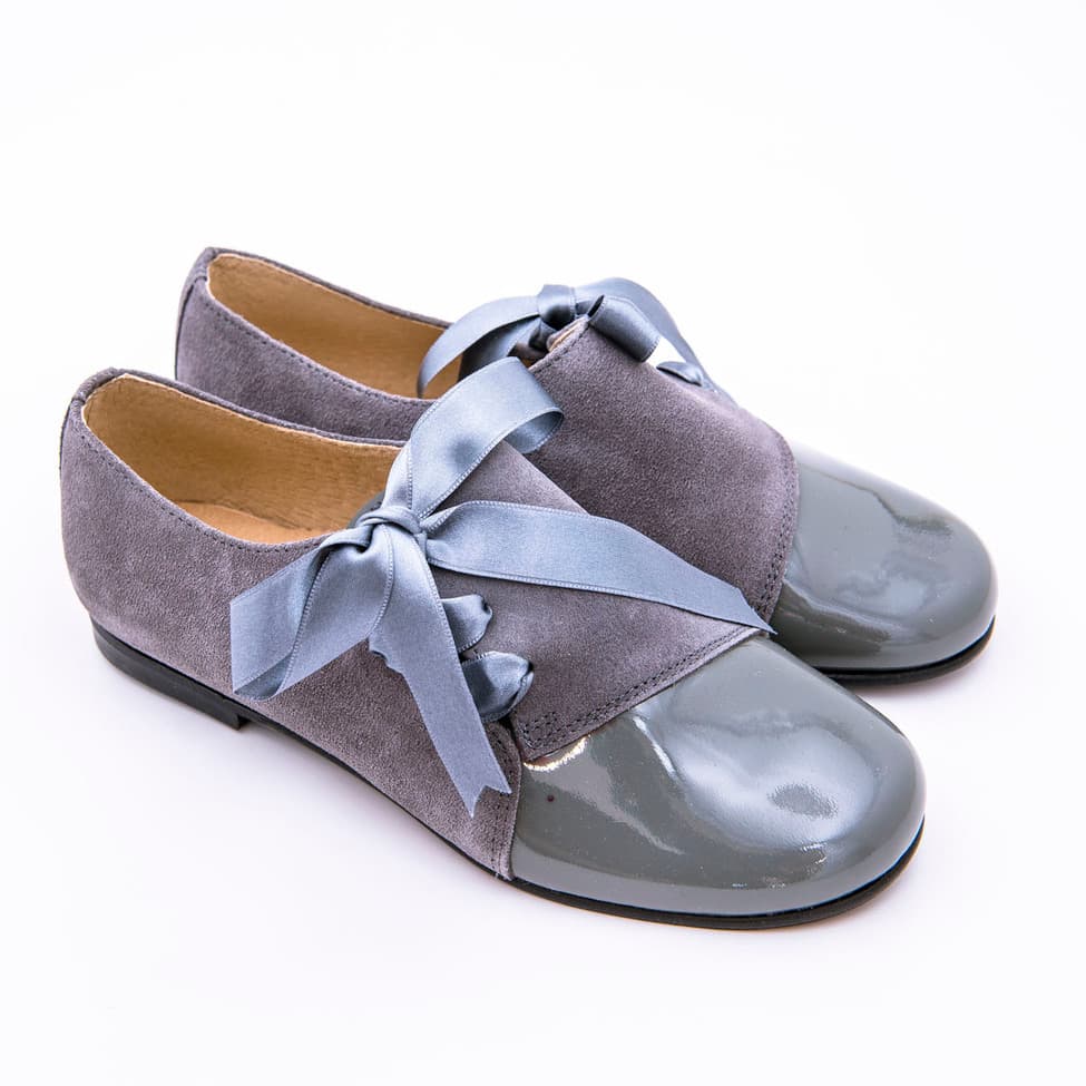 Zapato Combinado Ante y Charol Cordón - Imagen 6