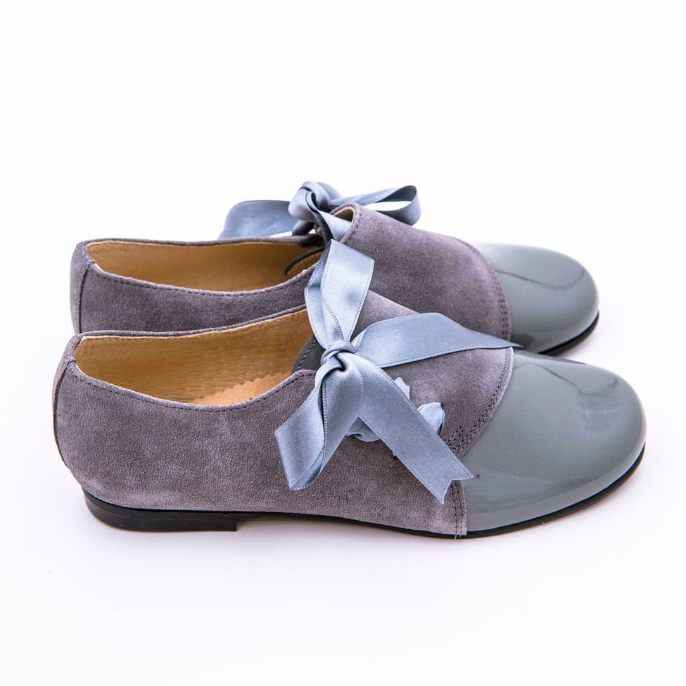 Zapato Combinado Ante y Charol Cordón - Imagen 7