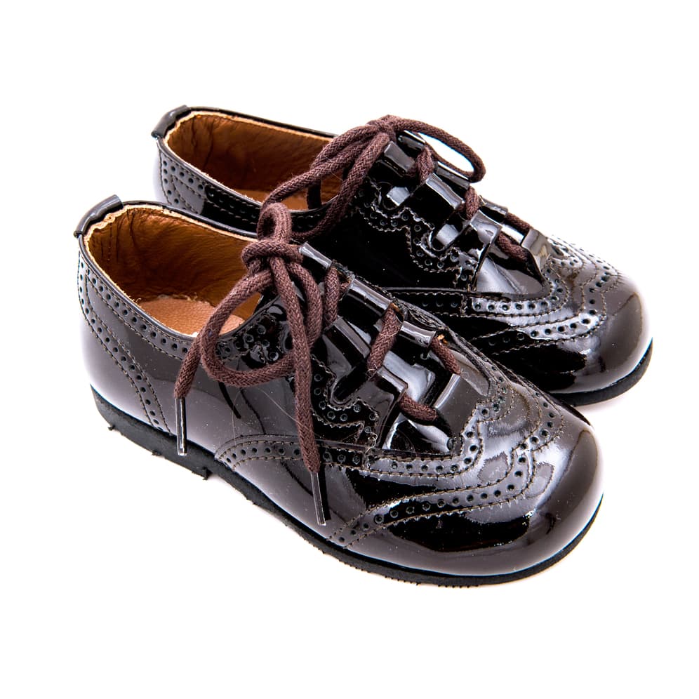 Zapato Galés Cordon Charol Hamiltoms - Imagen 3