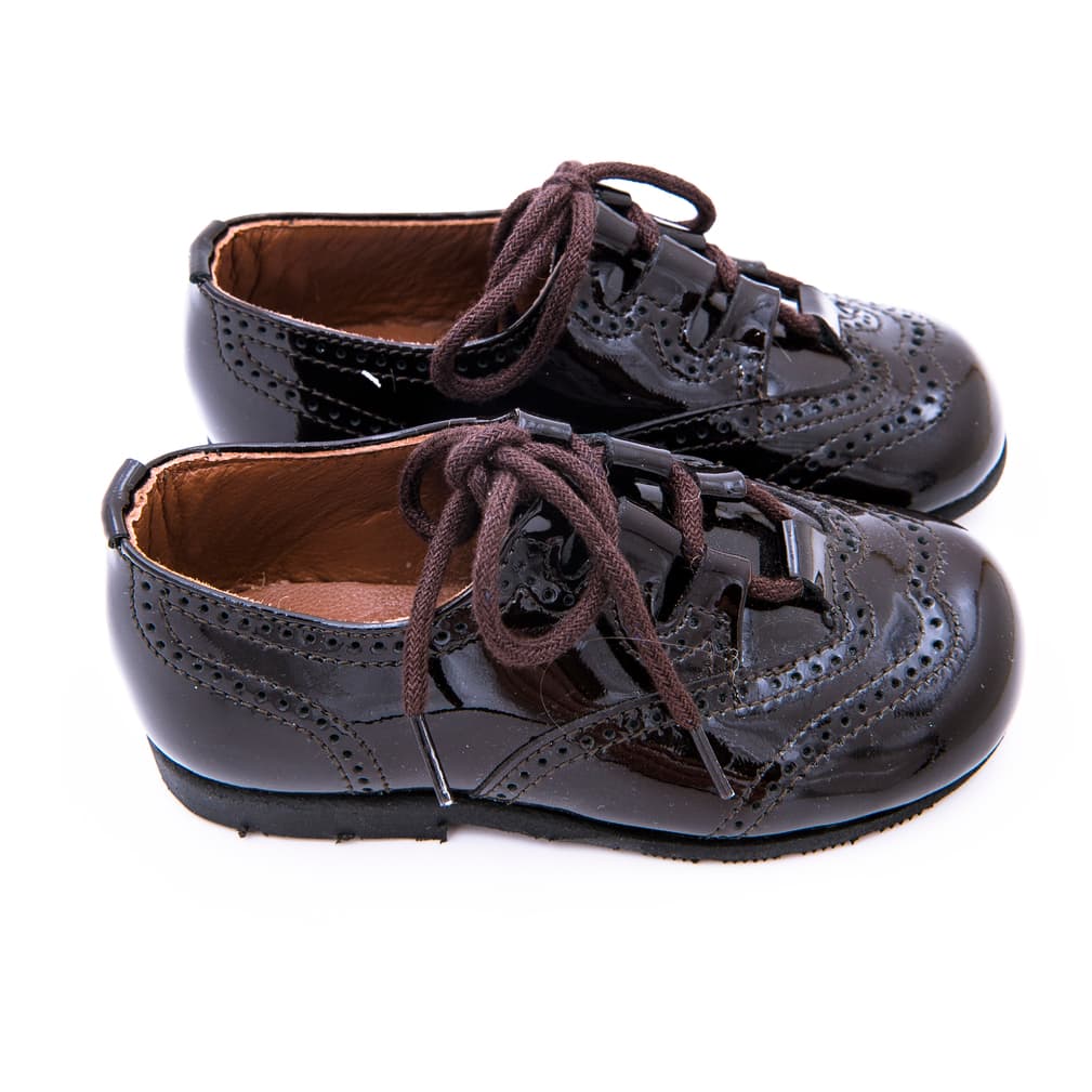 Zapato Galés Cordon Charol Hamiltoms - Imagen 4