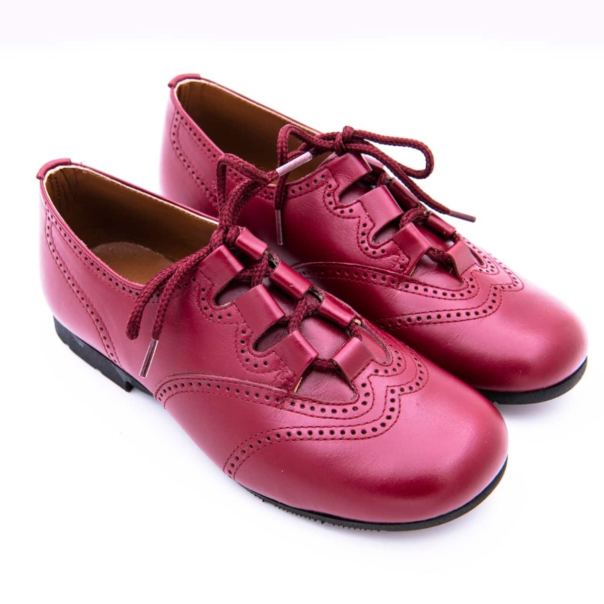 Zapato blucher en napa piel con cierre de cordones y con suela de goma de la marca Hamilton - Imagen 6