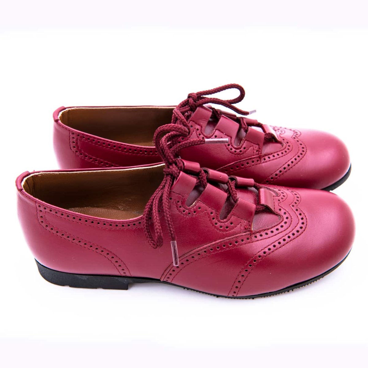 Zapato blucher en napa piel con cierre de cordones y con suela de goma de la marca Hamilton - Imagen 7