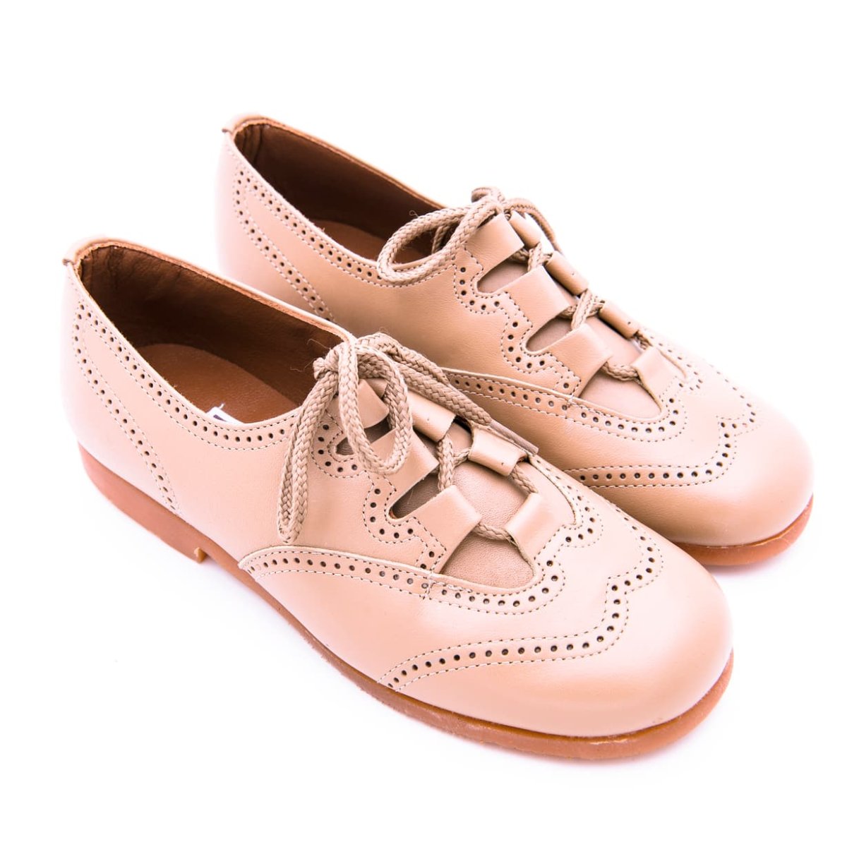 Zapato blucher en napa piel con cierre de cordones y con suela de goma de la marca Hamilton - Imagen 3