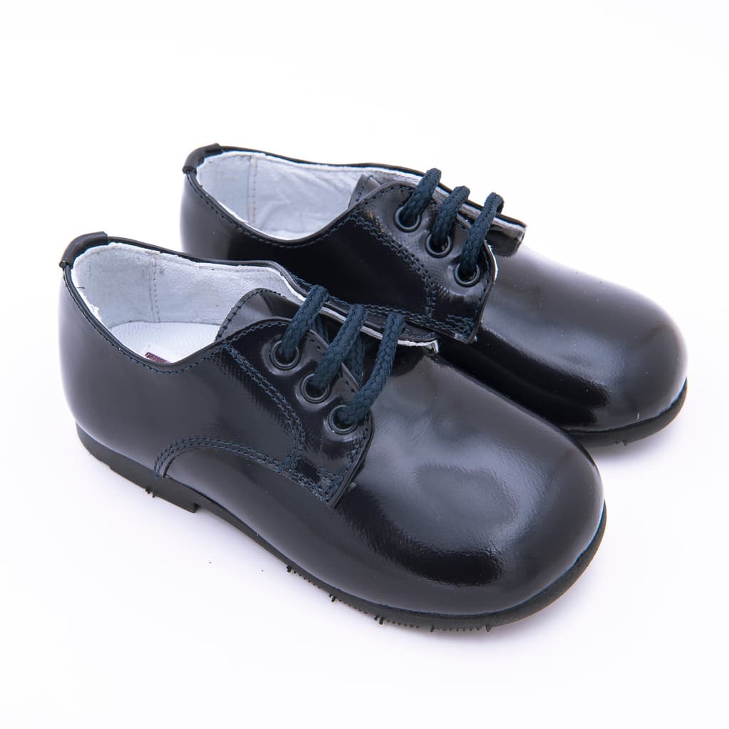 Zapato inglés de vestir con cierre de cordones y con suela de goma antideslizante - Imagen 4