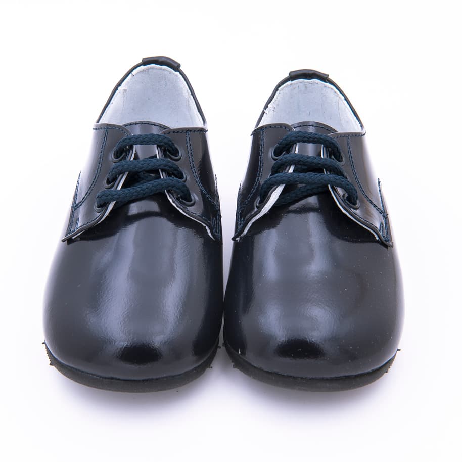 Zapato inglés de vestir con cierre de cordones y con suela de goma antideslizante - Imagen 3