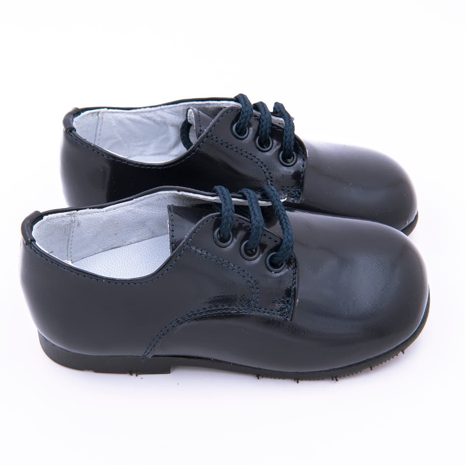 Zapato inglés de vestir con cierre de cordones y con suela de goma antideslizante - Imagen 5