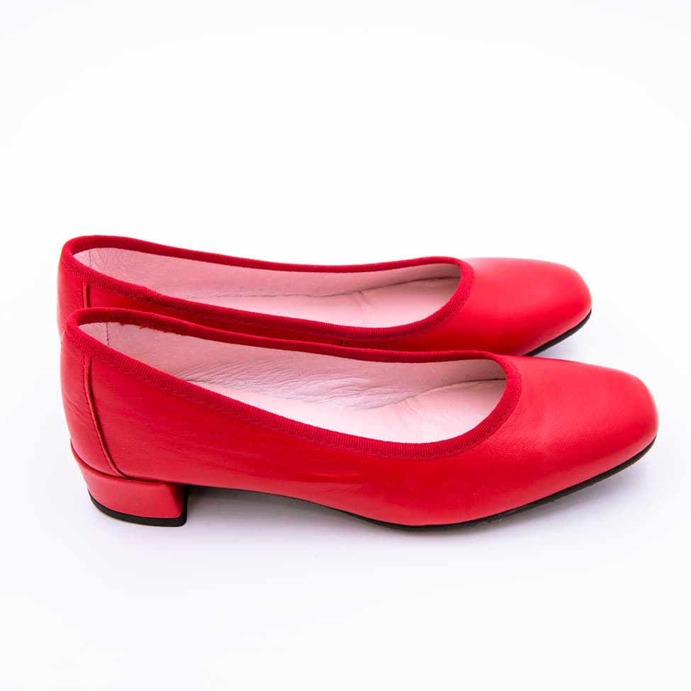 Zapato clásico tipo parisina con tacón de 3cm - Imagen 4