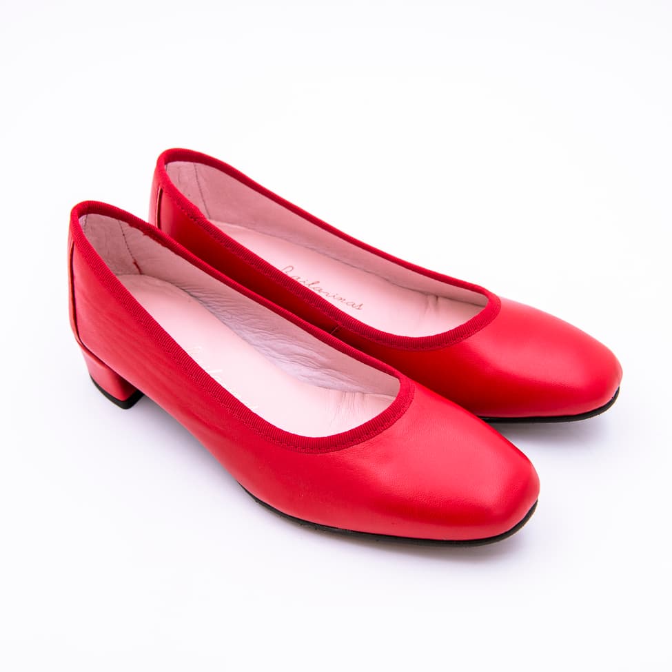 Zapato clásico tipo parisina con tacón de 3cm - Imagen 3