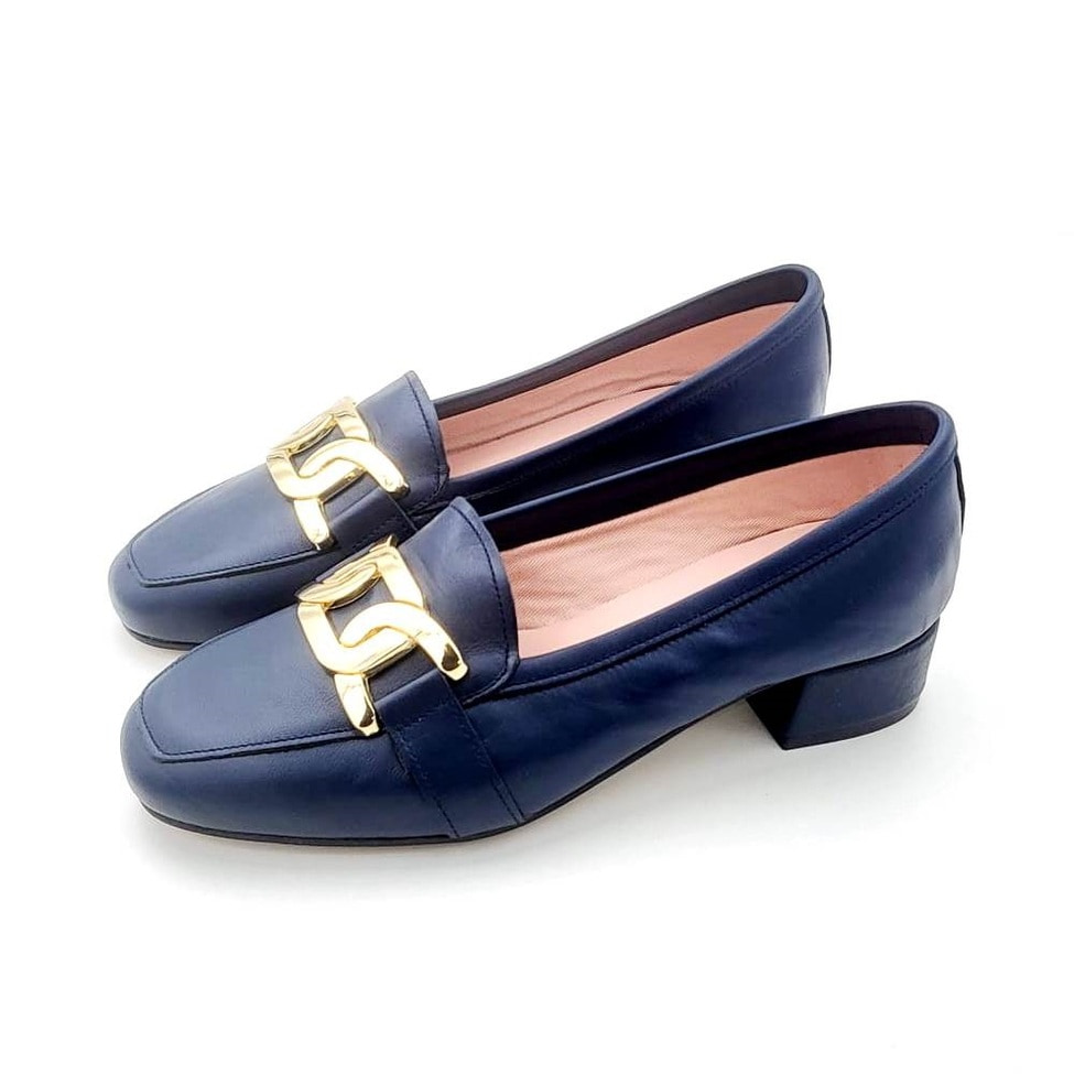 Zapato Parisina con adorno cadena y tacón de 3cm - Imagen 3