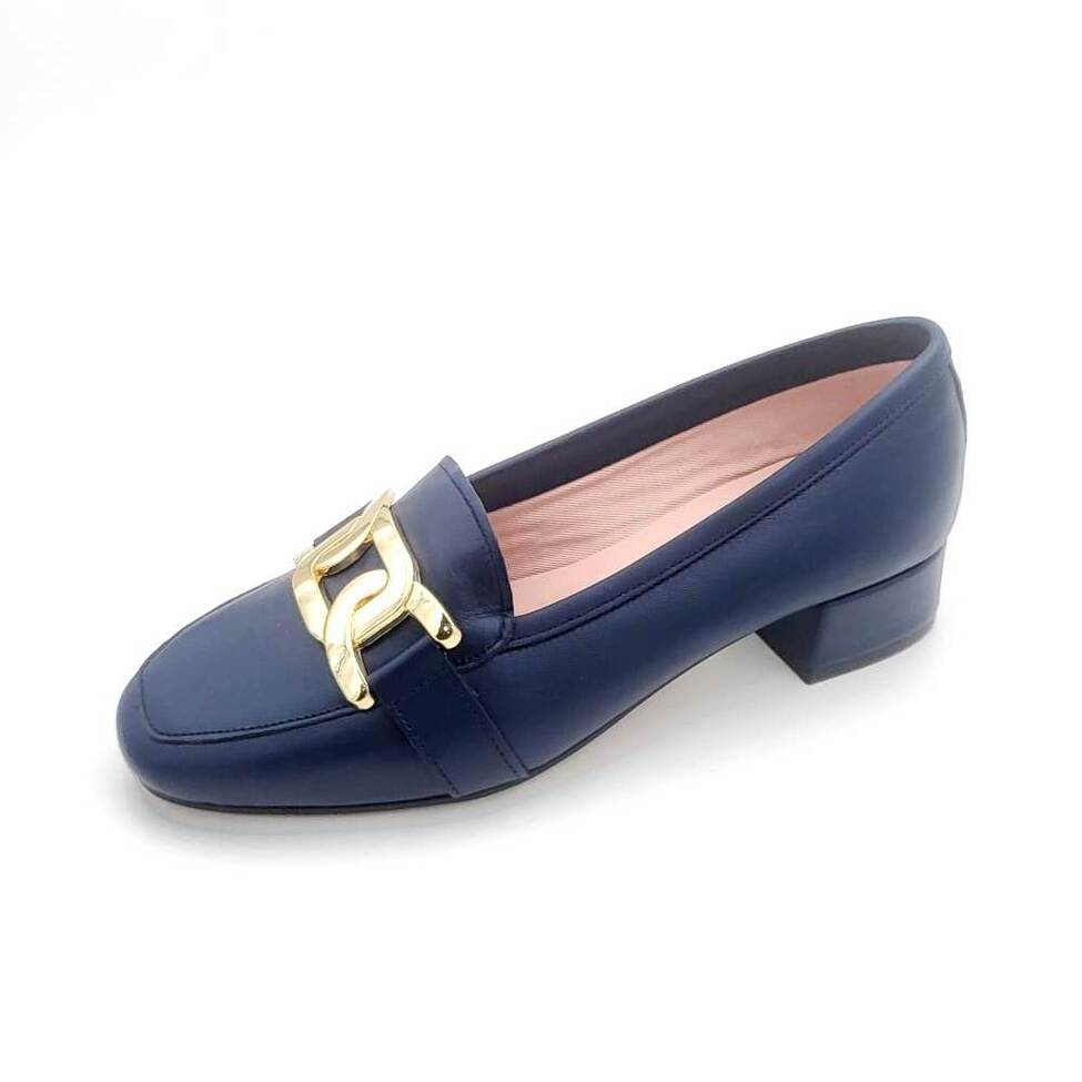 Zapato Parisina con adorno cadena y tacón de 3cm - Imagen 4