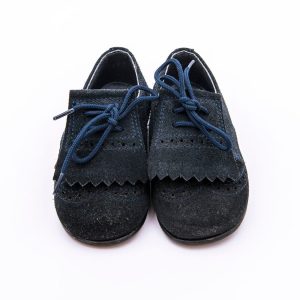 Zapato Cordón Gales Lengüeta Ante