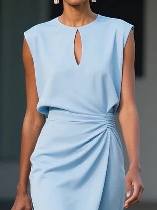 María | Vestido de Mujer midi de diseño - Imagen 4