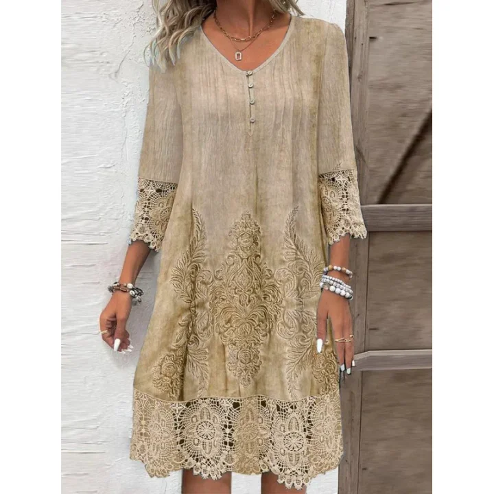 Leonee - Vestido de encaje - Imagen 4