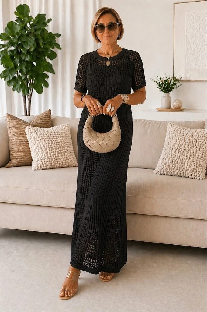 Bethany - Vestido Maxi Largo con Corte para Mujer - Imagen 6