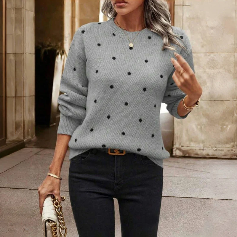 Nina – Suéter de punto con lunares para Mujer - Imagen 4